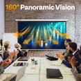 thumbnail image 5 of SPECSTAR Motorized Projector Screen with Remote, 16:9 84 Inch Auto Electric Projection Screen, HD 4K Movie Screen for Home Theater, Cinema, Office (73 x 41 White), 5 of 8