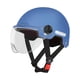 thumbnail image 3 of Casco medio casco agradable de llevar ligero verano transpirable pantalones con suave Azul, 3 of 9