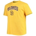 thumbnail image 2 of Men's Gold San Diego Padres Big & Tall Secondary Logo T-Shirt, 2 of 3