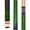 Green, variant on ASKA L2 Orange Pool Cue Stick - 58" Canadian Hard Rock Maple, 5/16x18 Joint, Black Nylon Wrap
