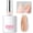 C, variant on Builder Gel for Nails, 8-in-1 Hard Gel for Nail Extensions, Base Gels & Strengthener, Light Pink Rhinestone Glue for DIY Beginners