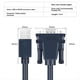 thumbnail image 5 of Convertidor USB A RS232 Cable de Puerto Serie DB9 Cable de Conversión Industrial de 9 Pines Cable de Transmisión de Datos Macho Hembra DB9, 5 of 5