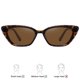 thumbnail image 4 of Gafas de Sol WOWSUN Pequeñas de Ojo de Gato Polarizadas para Mujer, 4 of 5