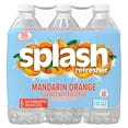 Splash Refresher Mandarin Orange Flavored Water, 16.9 fl oz, 6 Pack