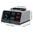 thumbnail image 4 of 12V/24V Smart Car Battery Charger Automatic Pulse Repair Trickle 400W Heavy Duty, 4 of 13
