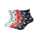 thumbnail image 2 of Qarigey 5 pares de calcetines de gato, medias de animales, estilo pijo, gatito a rayas de algodón, medias para mujer y niña, regalos de Medias Tipo 1 Qarigey AP012276-01, 2 of 6