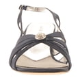 thumbnail image 4 of Women's David Tate Rosette Slingback Navy Satin 10.5 M, 4 of 7