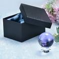 thumbnail image 3 of Unique Bargains 50mm/2' K9 Crystal Ball Decorative Ball with Gift Box and Crystal Stand Purple 1 Set, 3 of 5