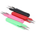 thumbnail image 1 of Mini Small Snips, Thread Snips Practical DIY Sewing 4PCS Round Lightweight  Stainless Steel Wear Resistant  for Household for Knit for Sewing, 1 of 7