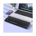 thumbnail image 3 of Automatic Sleeping FN Function Buttons 68 Keys Backlit Mechanical Keyboard 2.4G Bluetooth5.0 RGB Wireless Keyboard Computer Accessories - Black, 3 of 5