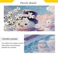 thumbnail image 2 of WOBOGO Snowman Train Puzzle Challenge 500 Piece Jigsaw Suitable for Game Night Finished Size 20.5 x 14.9in, 2 of 9
