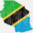 thumbnail image 2 of CafePress - Tanzania Flag And Map - White/Black Shot Glass, Unique and Funny Shot Glass, 2 of 2
