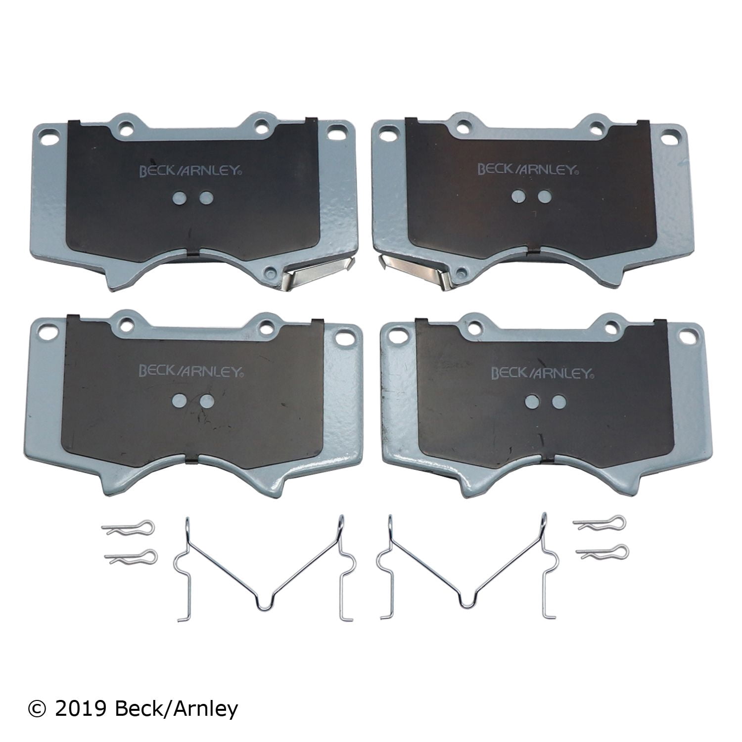 BeckArnley 085-6678 Premium Asm Pads W / Hardware