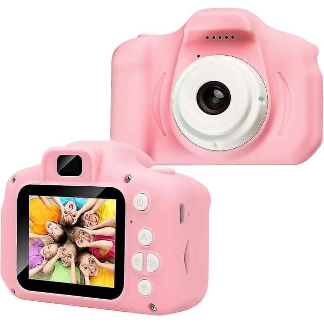ZHAOCHENG Cámara para niños - Cámara para niños con tarjeta SD de 32 GB incorporada y recargable por USB.