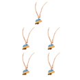 thumbnail image 2 of Jumpingount Collar de acero inoxidable de lujo asequible para hombres y mujeres collares para mujer collar para mujer mujer colgante Ruanda Type2 NO2, 2 of 6
