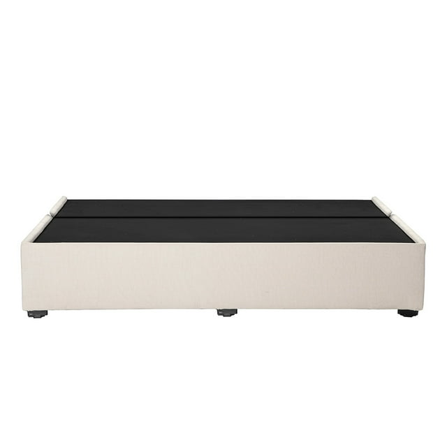 Box Base Cama King Size Dicasa Crema