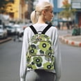 thumbnail image 7 of FORMRS Mini Backpack Purse for Women Travel Daypack Casual Shoulder Bag, Gray Floral, 7 of 7