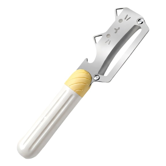 Premium Stainless Steel Peeler for Vegetable and Fruit, Heavy Duty Manual Potato Slicer, Anti-Rust Metal Kitchen Tool, Smooth Gliding