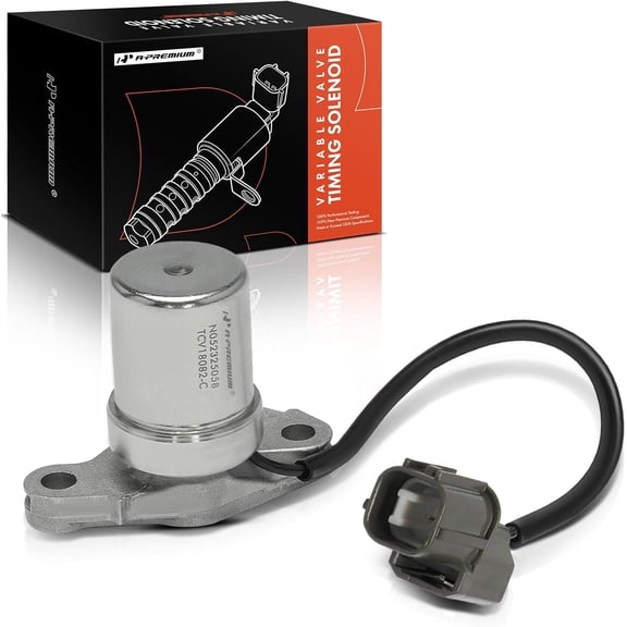 A-Premium Engine Variable Valve Timing (VVT) Solenoid Compatible with Honda Accord 2000-2007, Pilot 2003-2008, Odyssey 1995-1997/2000-2006, Ridgeline 2006-2008 & Acura MDX 2001-2006, TL, RL, CL