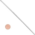 thumbnail image 3 of 3mm Solid .925 Sterling Silver Round Snake Choker Chain Necklace, 16 inches, 3 of 7
