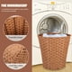 thumbnail image 3 of GOOHOCHY Canasta de lavandería Imitación de ratán Oficina tejida Trash Can Canasta de ropa sucia múltiple, 3 of 8
