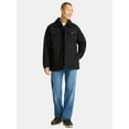 thumbnail image 2 of Brahma Men's and Big Men's Hooded Shirt Jacket, Midweight, Sizes S-3XL, 2 of 5