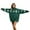 Dark Green, variant on Bibifish Womens Hoodies "Brooklyn" Graphic Oversized Long Sleeve Hoodies With Pocket Loose Fit City Trips Street Style Urban Stylish Hooded Tops