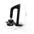 thumbnail image 4 of Portable Door Lock for Travel,​Door Stopper Security for Hotels/Apartments - Reinforced Locking Device for Extra Safety for Women, Solo Travelers & Kids (black), 4 of 5