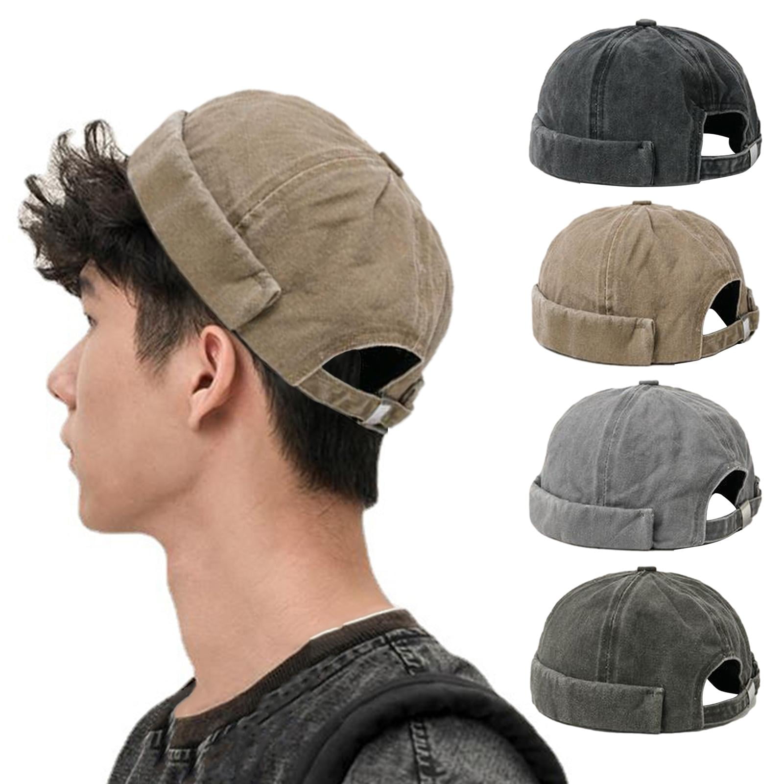 Women Hat Hip Hop Adjustable Beanie Cap 