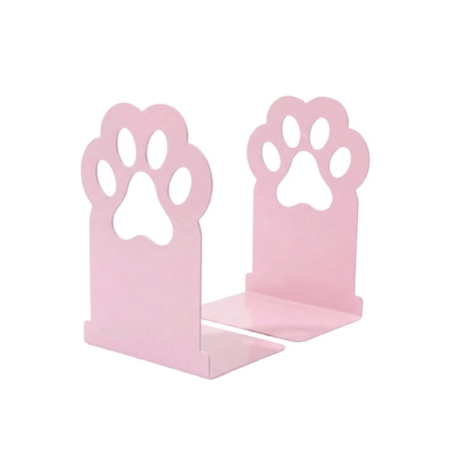 zhangmingg Heavy Duty Decorative Cat Bookends for Secure Shelf Organization and Stylish Home Library Display