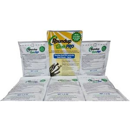 ROUND UP Non-Selective Weed Killer,1.5 oz,PK5 ROUNDUP (Best Time To Weed And Seed Lawn)