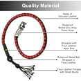 thumbnail image 2 of Dream Apparel black and red Motorcycle Get Back Whip Naked Leather, 36 inches, 2 of 4
