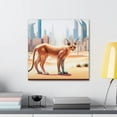 thumbnail image 4 of Caracal in the City - Canvas, 4 of 10