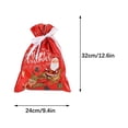 thumbnail image 1 of Christmas Decoration Drawstring Drawstring Candy Bag (24*32cm) Candy Variety Pack Christmas Goodie Bag, 1 of 7