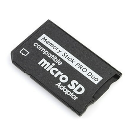 Duopro Card - Micro SD SDHC TF to Memory Stick MS Pro Duo PSP Adapter Card Adapter for PSP 1000 2000 3000