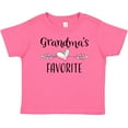 thumbnail image 3 of Inktastic Grandmas Favorite- Heart Grandchild Boys or Girls Baby T-Shirt, 3 of 5