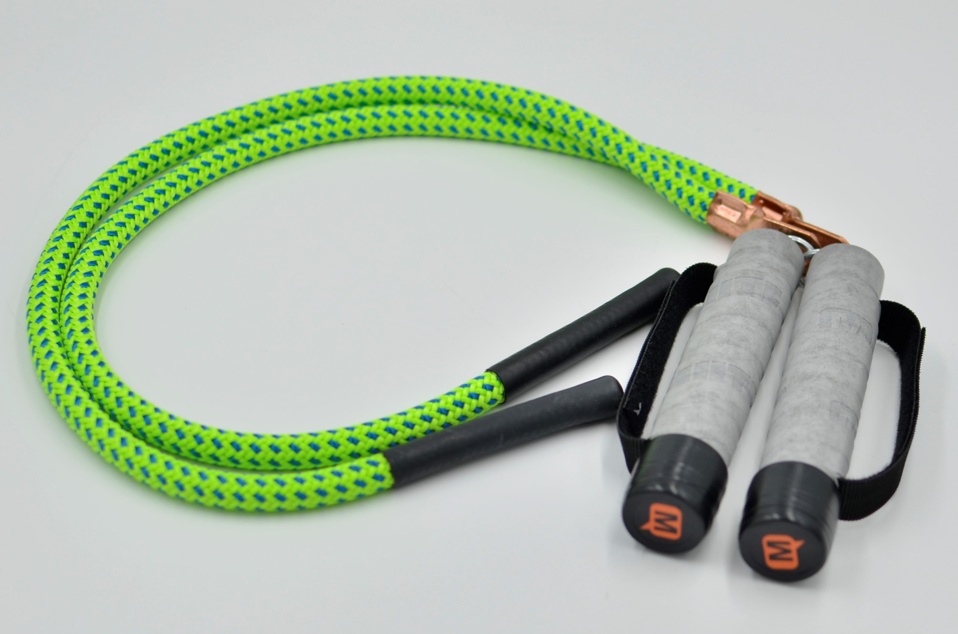 Mute Split Ropes® Adaptive Jump Rope CALF 4 oz. per side WITH GRIP