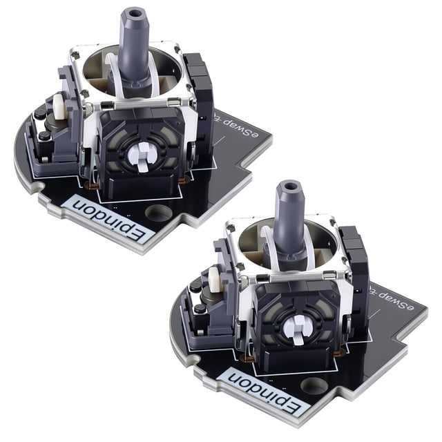 Kit de módulo de palanca de repuesto Epindon para mandos Thrustmaster eSwap X2/X/S/XR Pro, compatible con carcasas de módulo SH5 y SH2, tensión estándar (paquete de 2)