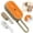 2Pcs, variant on Defur Comb for Cats Dogs, 3 in 1 Steam Cat Brush Cat Steam Brush for Shedding & Grooming, Self Cleaning 3 in 1 Pet Brush Pet Grooming Brush with Spray (White)