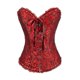 thumbnail image 1 of Top de tubo Jacquard Palacio gótico Corsé Chaleco Fajas Corsé, 1 of 5