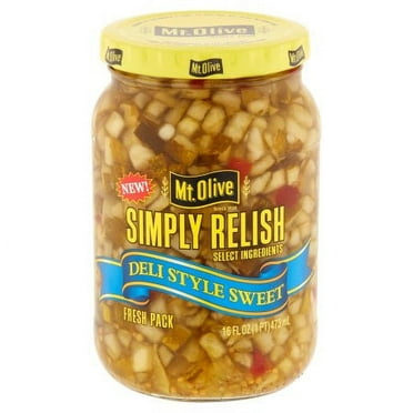 Mt. Olive Simply Relish Deli Style Sweet (Pack of 3)