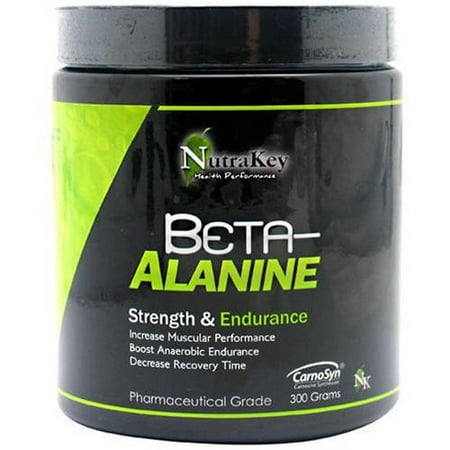 Nutrakey Beta-Alanine, Unflavored, 300 GM