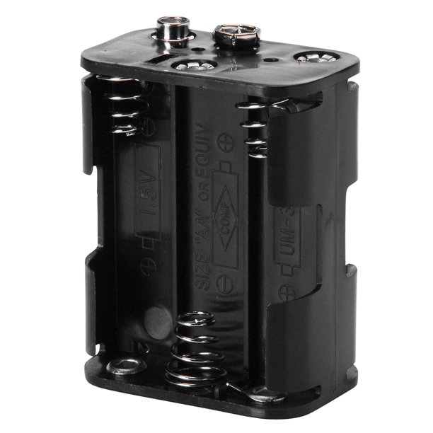 Whites Electronics 9V 6 Cell Penlight Battery Holder