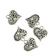 thumbnail image 4 of 100 Piezas de Joyería de Colgantes de Corazón Hueco Que Hace La Cadena Al Por Mayor de La Antigua Zulema Colgantes de corazón hueco, 4 of 7
