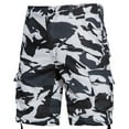 thumbnail image 4 of Puntoco Mens Shorts Summer Pants,Men'S Camouflage Work Shorts Mid-Waist Multi-Pocket Five-Piece Pants Casual Pants Sports Pants Shorts Pants White 10(XL), 4 of 6
