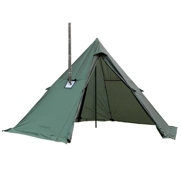 Carpa WaldWander con Ventana para Estufa, Impermeable, para 2-4 Personas