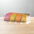 thumbnail image 1 of Organizador de condimentos y soporte para bolsitas de té mDesign Lumiere, paquete de 2, 1 of 3