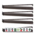 thumbnail image 3 of 4Pcs Mahjong Rack Pusher Clear Acrylic Heavy Duty Portable Multifunctional American Mah Jongg Tile Holder Push Ruler Mahjong Accessories, 3 of 7
