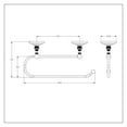 thumbnail image 2 of Prestige Que-New Under Cabinet Paper Towel Holder, 2 of 2