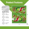 thumbnail image 2 of Christmas Mailbox Cover Magnetic Standard Size 21"x19", Green Xmas Max Dog Hohoho Decorative Post Letter Box Decor, Funny Holiday Garden Outdoor Decoration, 2 of 6